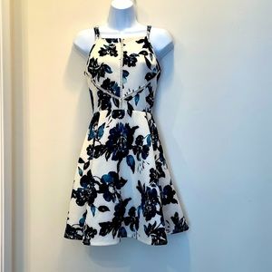 Alter'd State Blue and white floral dress